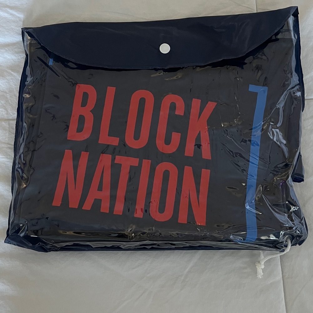 NKOTB rain poncho NWT